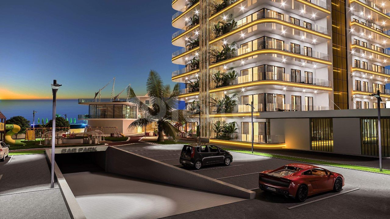 1+1 IN LEFKE GAZİVEREN SUPER LUXURIOUS COMPLEX