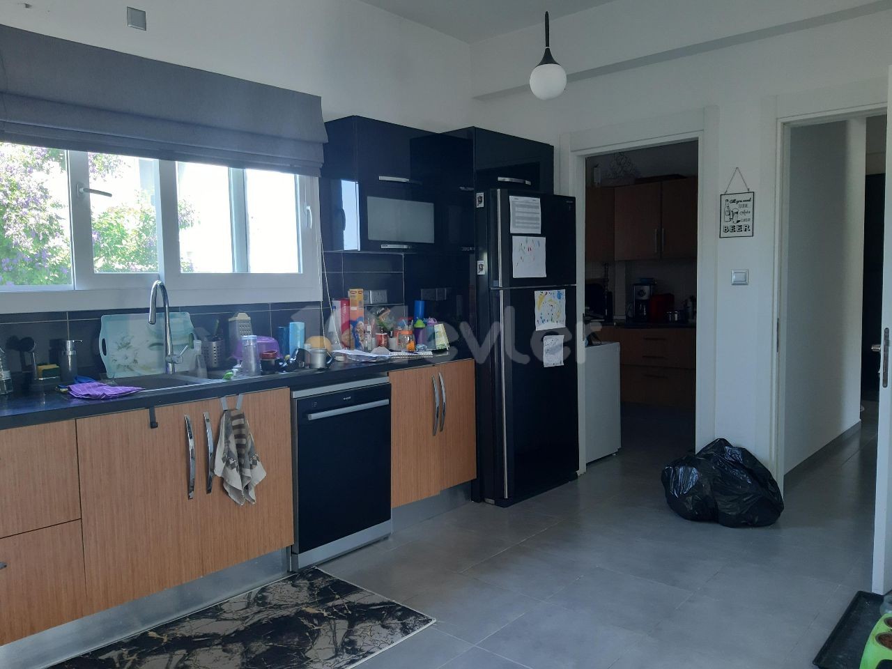 A DETACHED DUPLEX VILLA WITH AN EQUIVALENT COB, FIREPLACE, BARBECUE, GARDEN WITH AN INDOOR AREA OF 4 + 1, 290 SQUARE METERS ON A CORNER PLOT OF 600 SQUARE METERS WITH A FACADE Decking OUT ON BOTH SIDES, IN A VERY GOOD LOCATION IN KYRENIA ** 