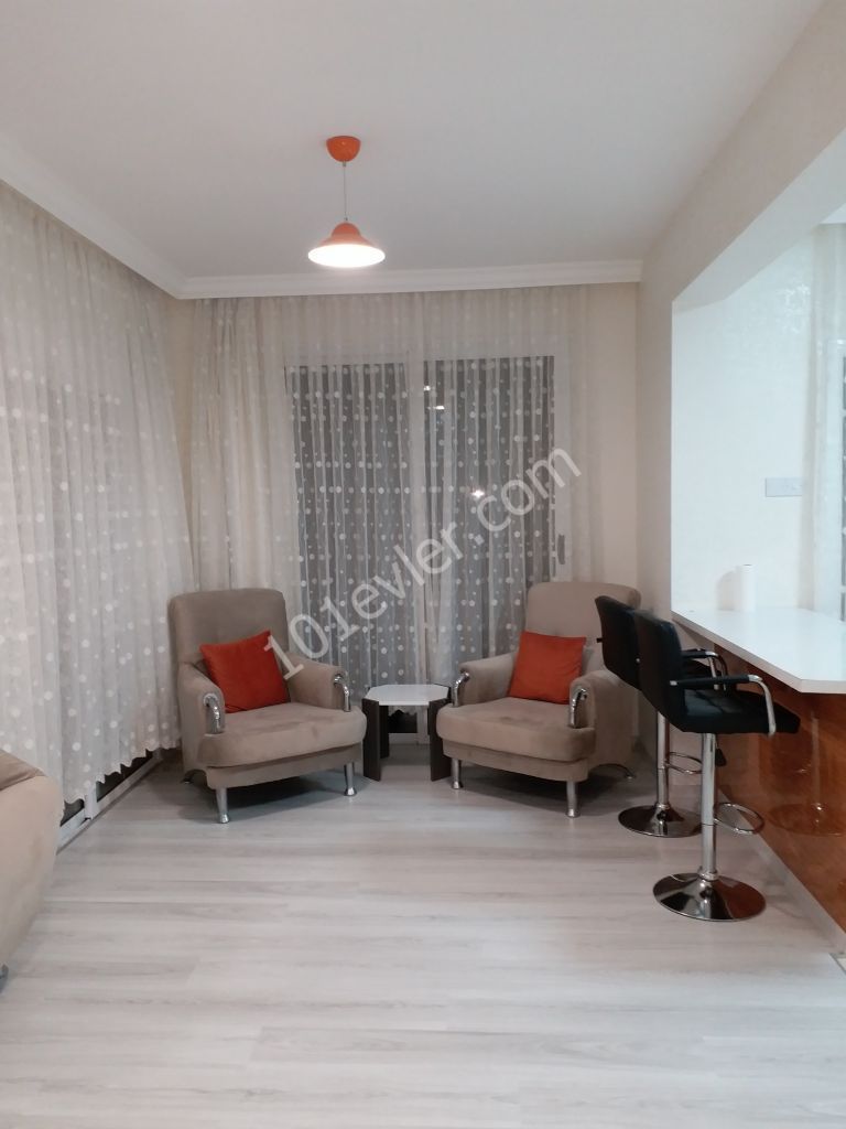 3 - bedroom furnished flat  for sale in Kyrenia, located in center, swimming pool included in site, very high potancial for rent. 