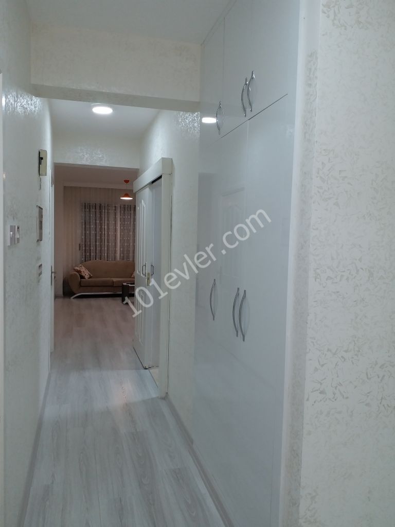 3 - bedroom furnished flat  for sale in Kyrenia, located in center, swimming pool included in site, very high potancial for rent. 