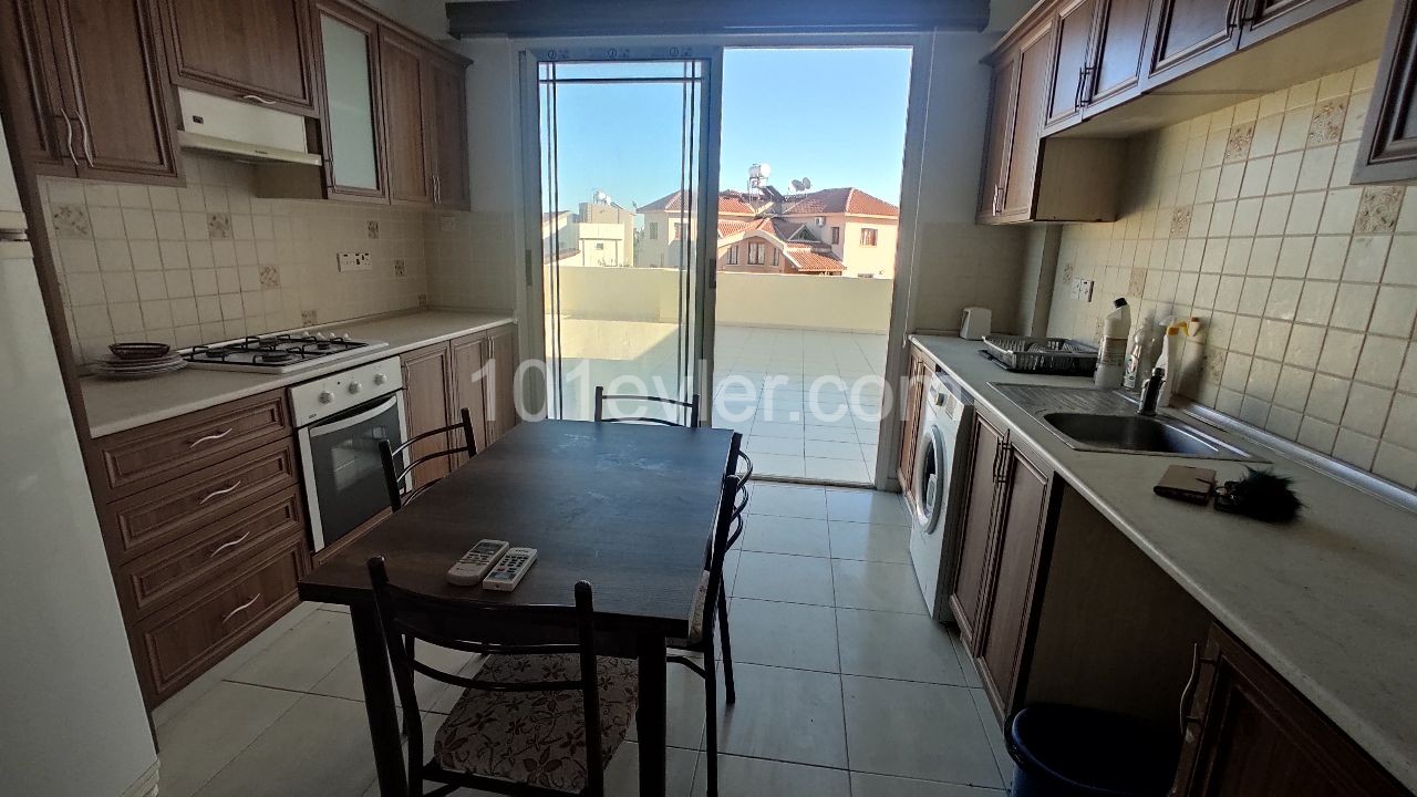 Penthouse To Rent in Metehan, Nicosia