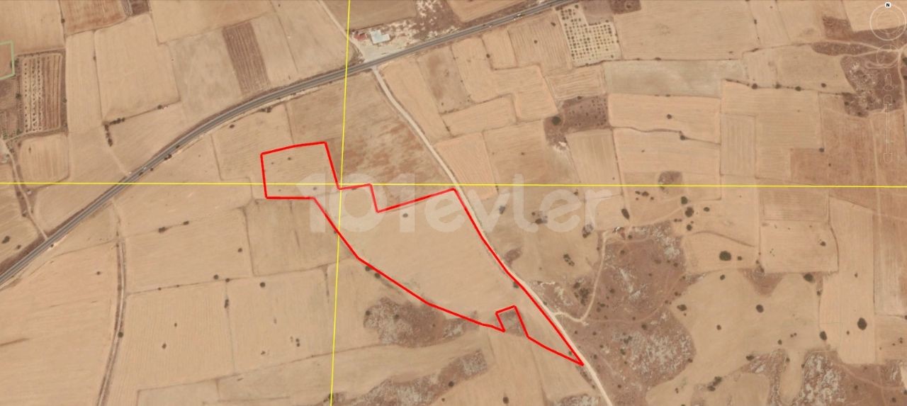 22 Acres of Land Open for Apartment Exchange On the Ercan-Iskele Highway ** 