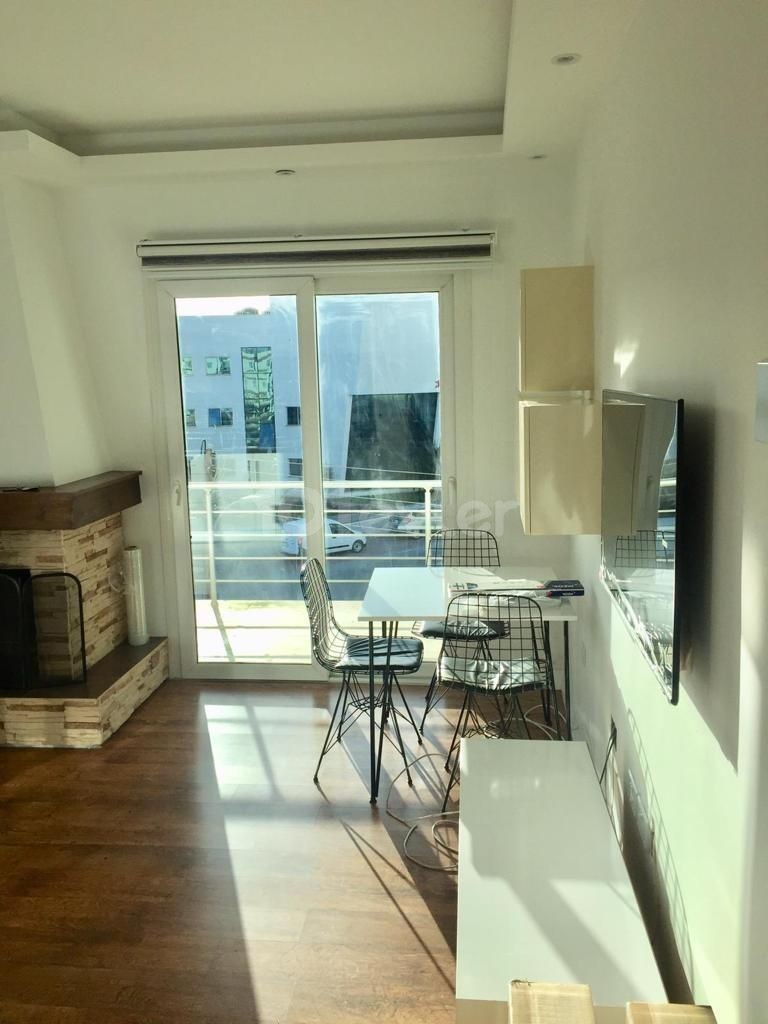 2+1 Furnished Flat with Fireplace in Gonyeli