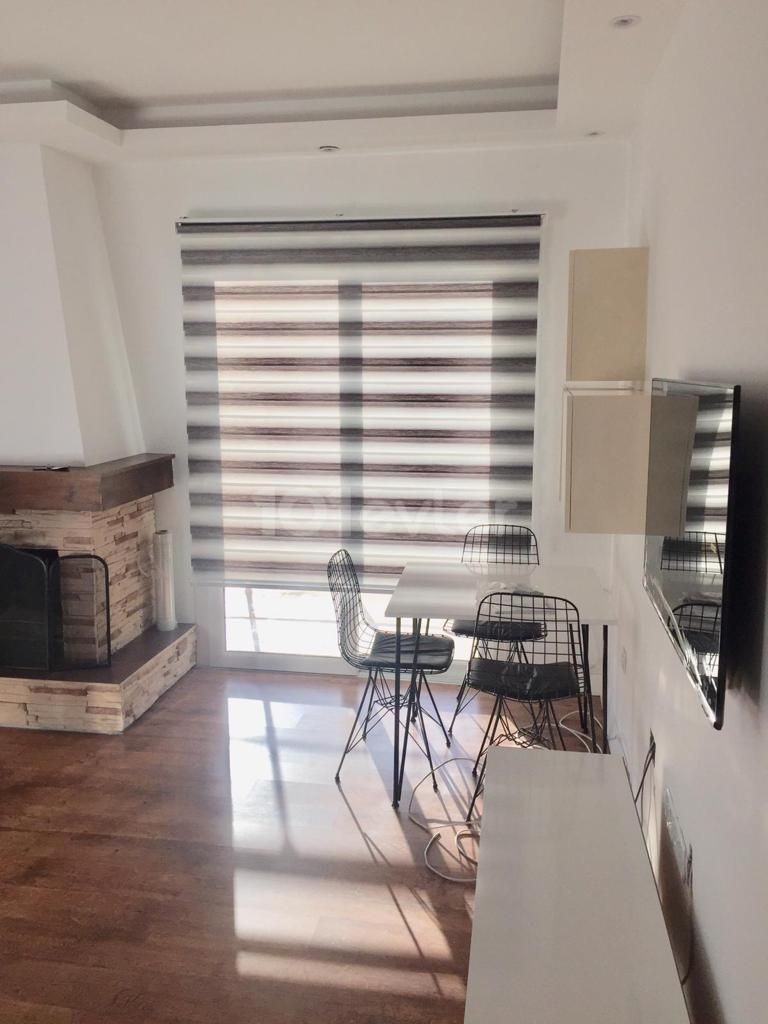 2+1 Furnished Flat with Fireplace in Gonyeli