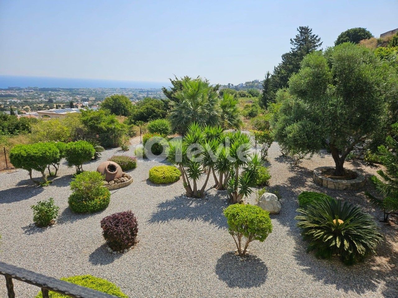 Villa for Sale on 5 Acres with Uninterrupted View at the Foothills of the Mountain in Karşıyaka, Kyrenia