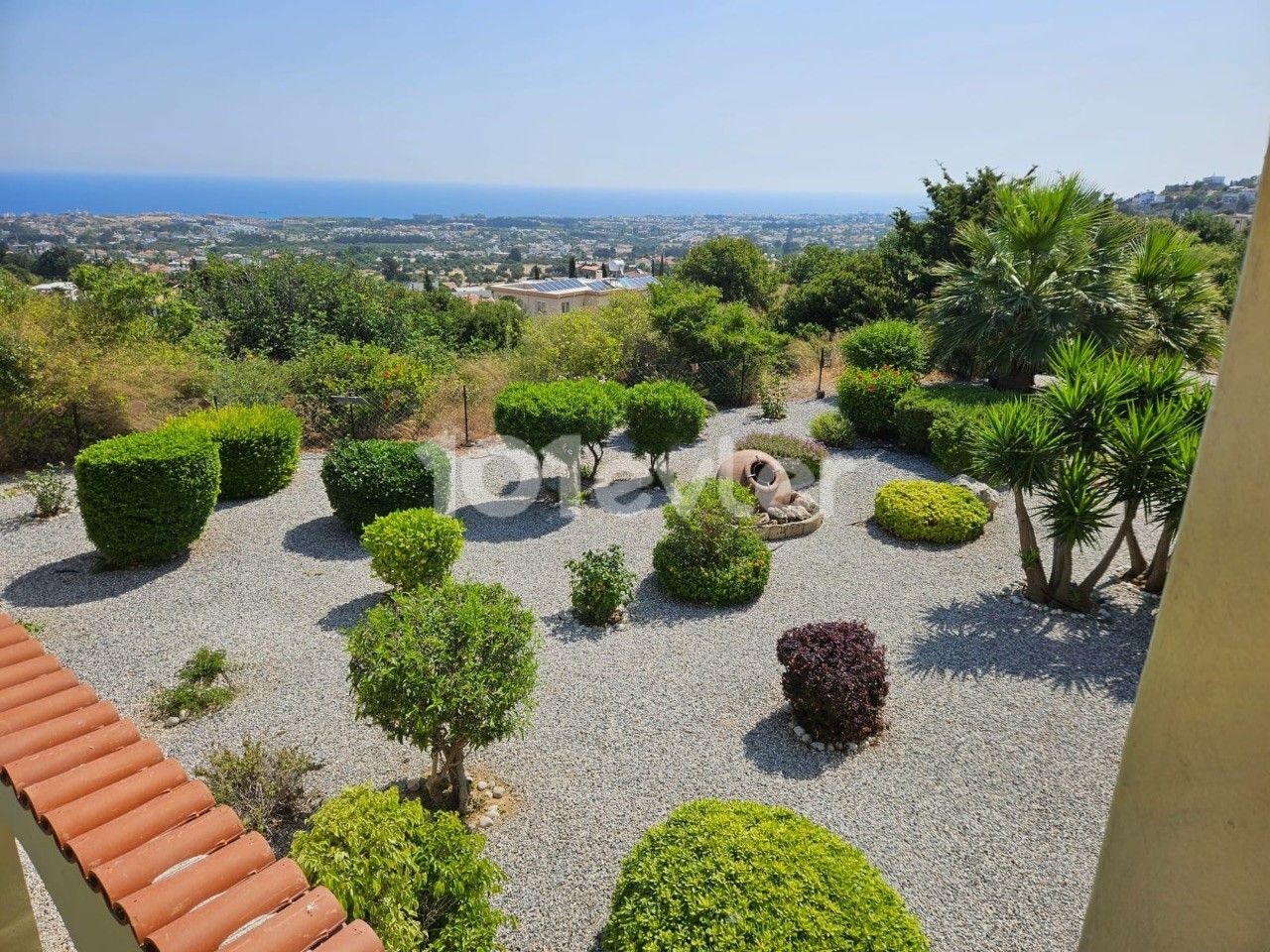 Villa for Sale on 5 Acres with Uninterrupted View at the Foothills of the Mountain in Karşıyaka, Kyrenia