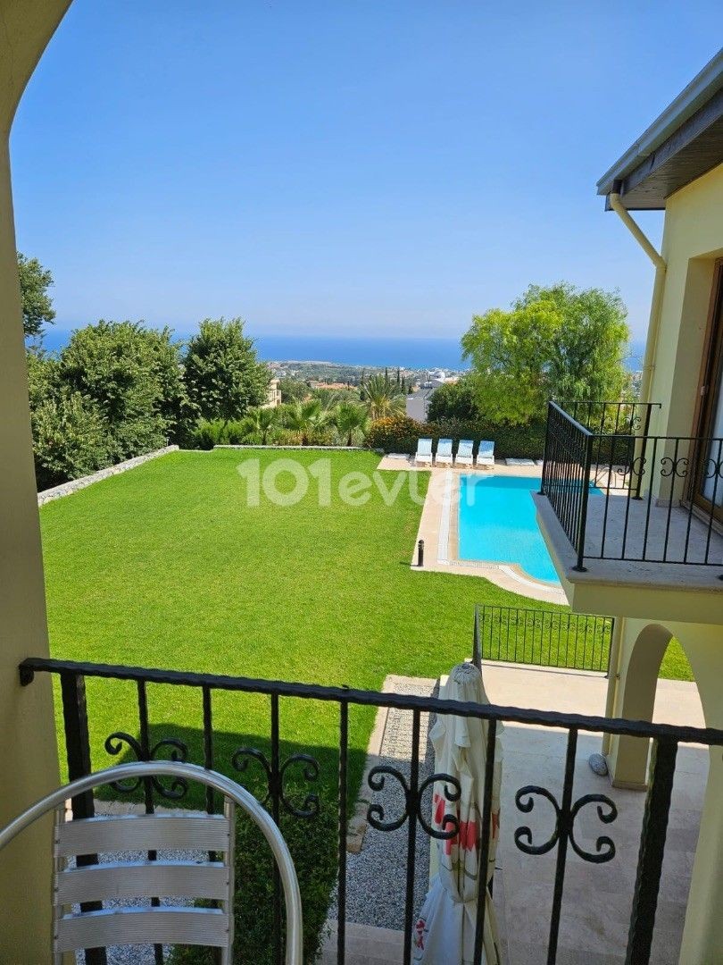 Villa for Sale on 5 Acres with Uninterrupted View at the Foothills of the Mountain in Karşıyaka, Kyrenia