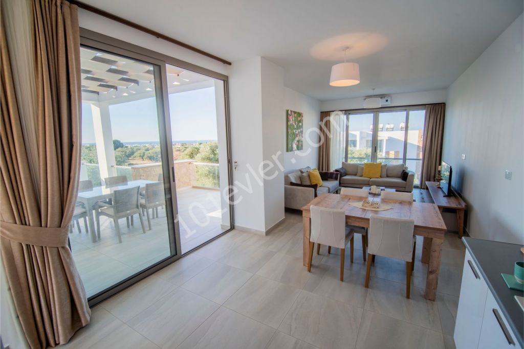 2 + 1 Flat for Sale in Girne Zeytinlik | Turkish Title | White Goods and Air Conditioning Included