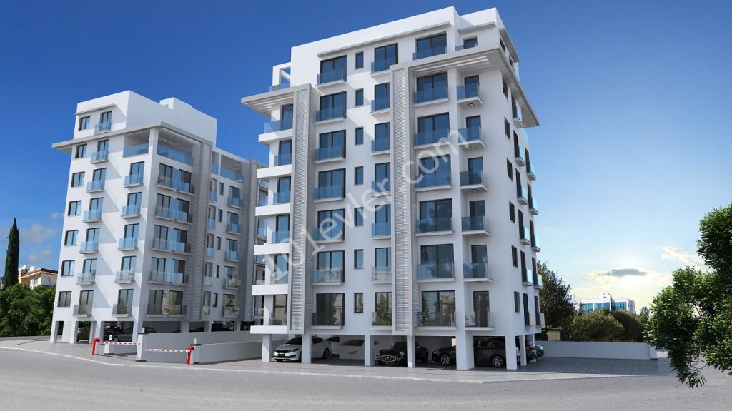 A 1+1, 2+1, 3+1  Super Luxury  Apartments For Sale in Central Kyrenia 