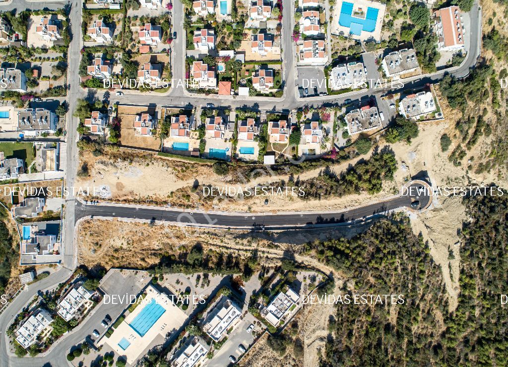 Land for Sale | 610 m2 - 1200 m2  in Girne Çatalköy | Panoramic View