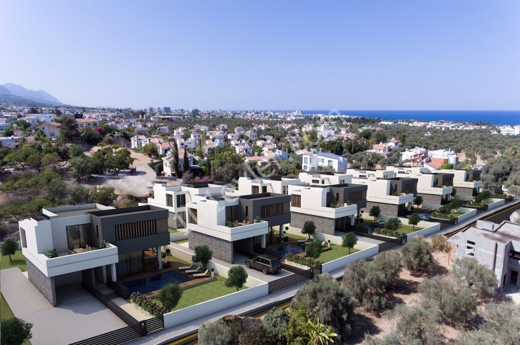 Girne Ozanköy’de 3+1 Satılık Müstakil Villa | Modern ve Yeni