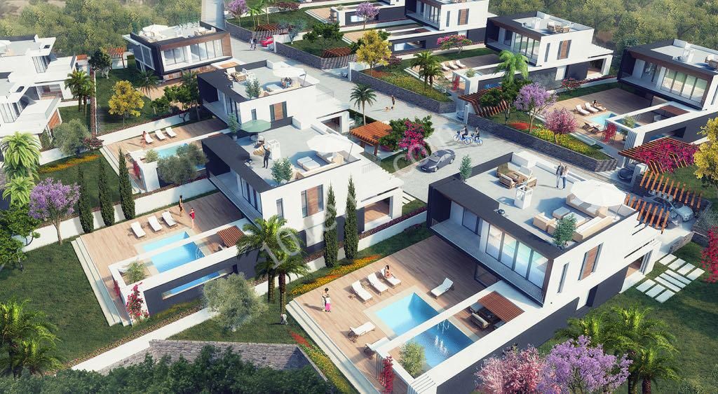 4 + 1 Villa for Sale in Çatalköy, Kyrenia | Luxury, Large Garden and Pool