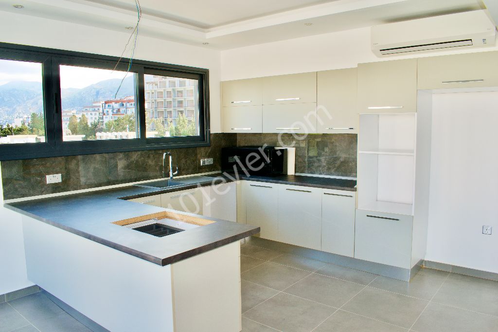 3 + 1 Penthouse for Sale in Kyrenia Center | Dublex | Castle and Sea View