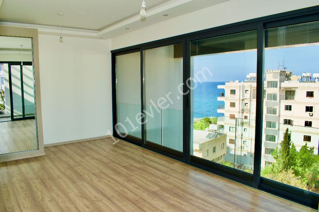 3 + 1 Penthouse for Sale in Kyrenia Center | Dublex | Castle and Sea View