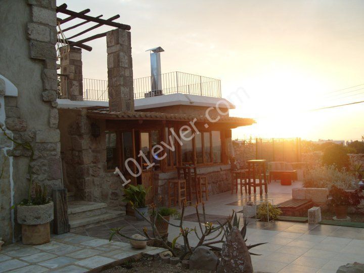 A Restaurant For Sale in Kucuk Erenkoy + (Optional 3+1 Stone Solar Powered Eco House )