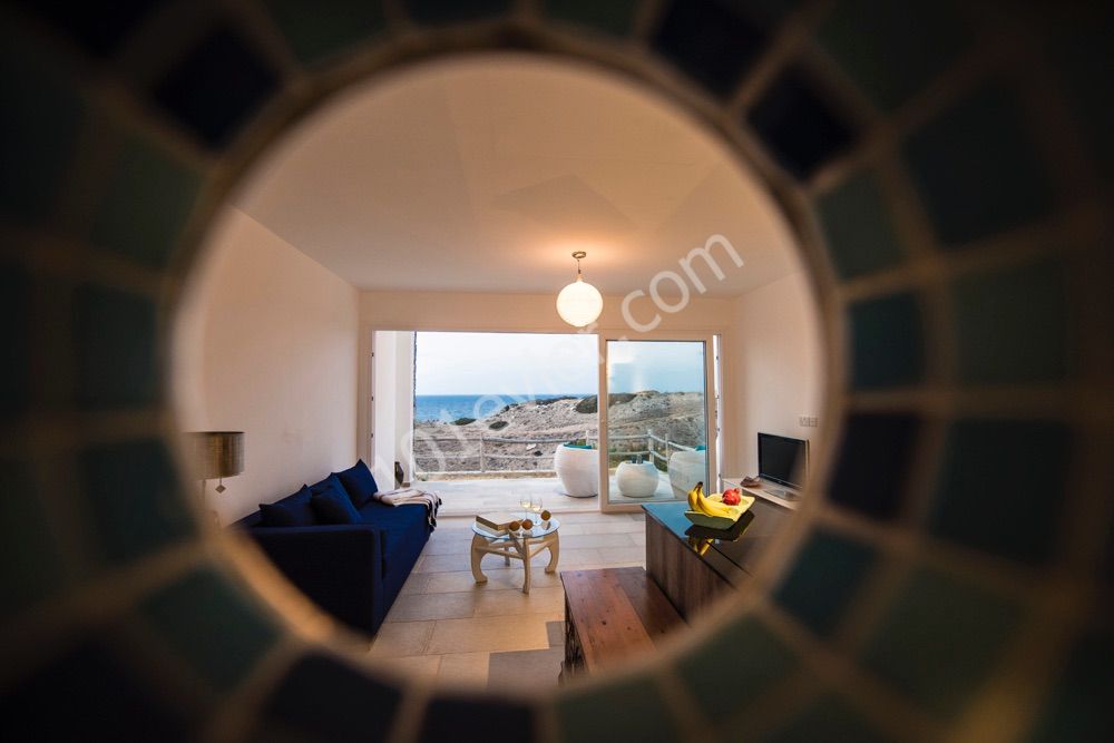 1+1 Wohnung zum Verkauf in Kyrenia Bahceli / Möbel und Haushaltsgeräte / Meerblick ** 