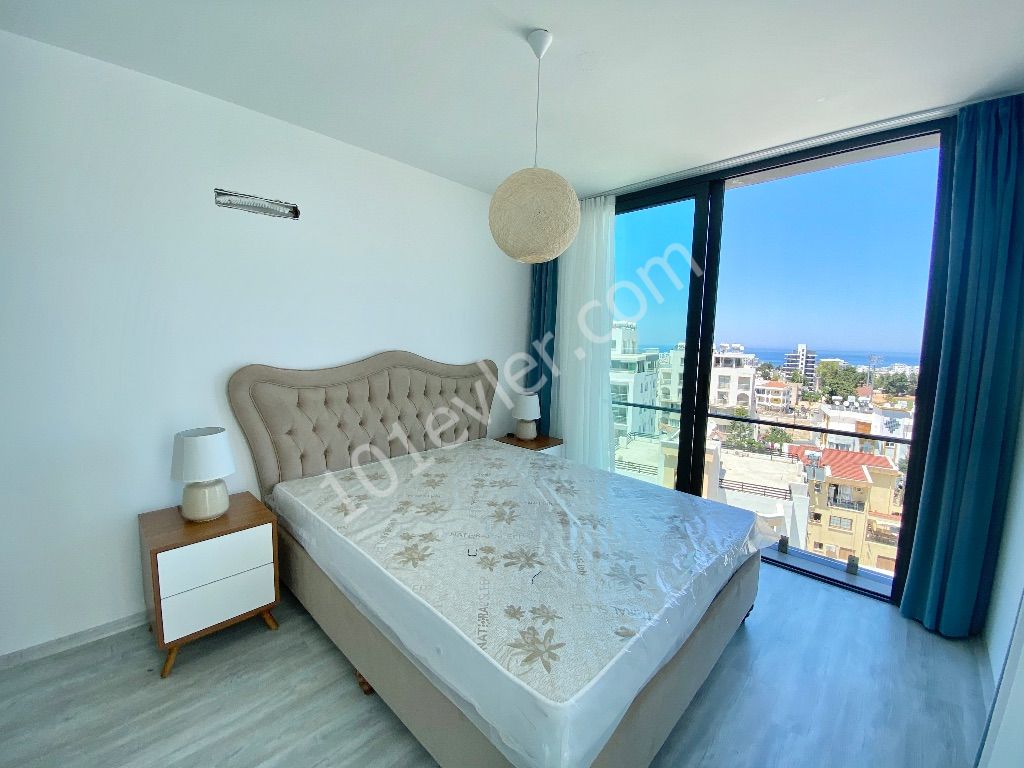 2 + 1 Flat for Sale in Kyrenia Center | Sea View | Parking Garage