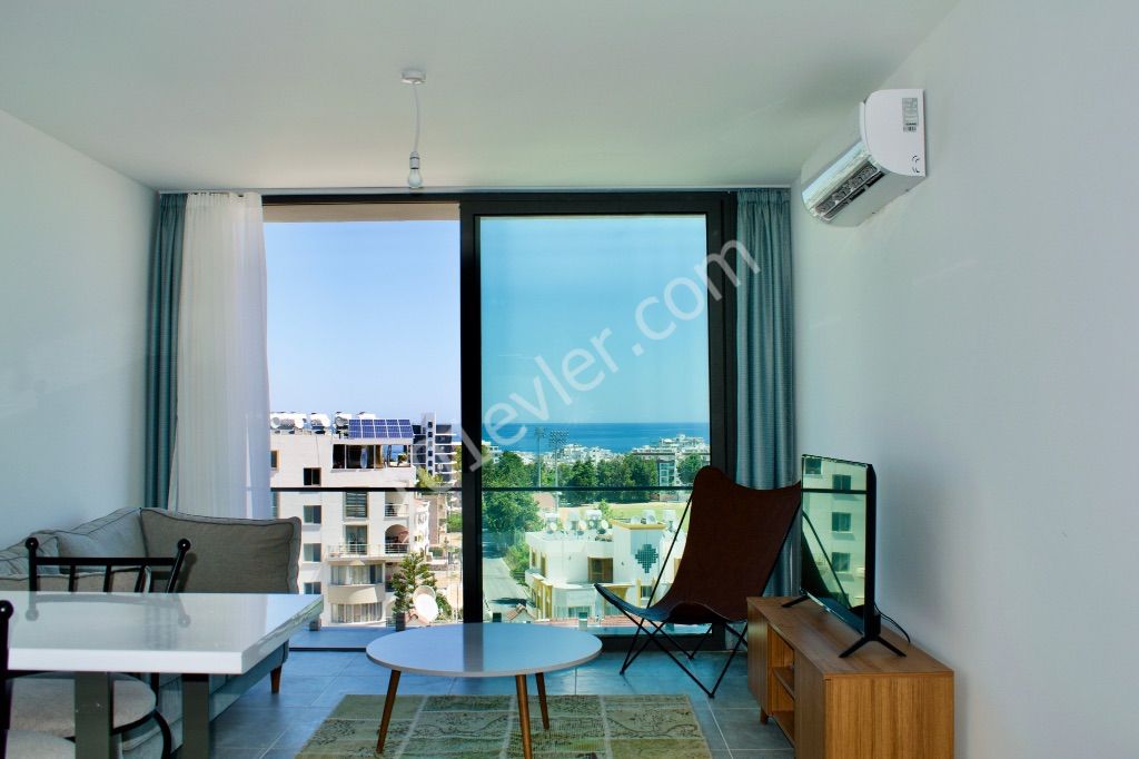 2 + 1 Flat for Sale in Kyrenia Center | Sea View | Parking Garage