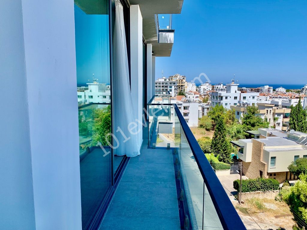 2 + 1 Flat for Sale in Kyrenia Center | Sea View | Parking Garage