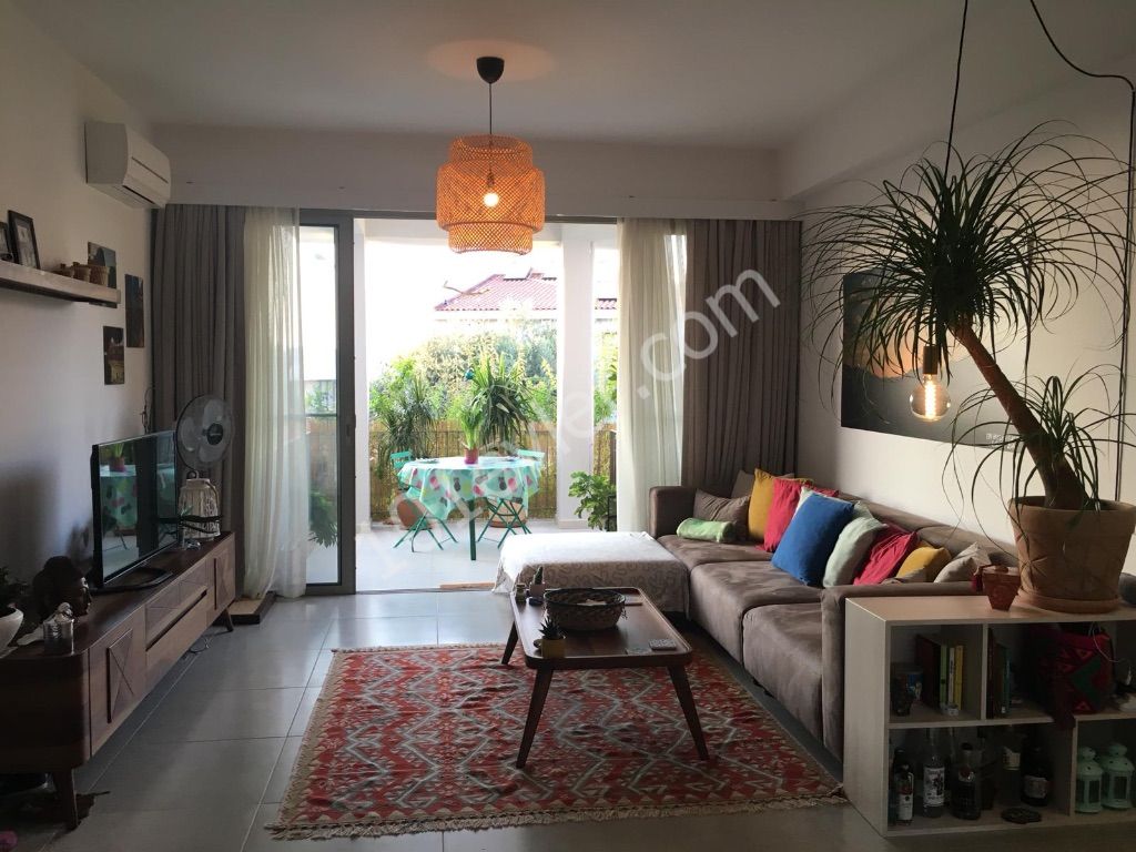 2 + 1 Flat in Alsancak, Girne | Large Garden | Suitable for Bank Credit