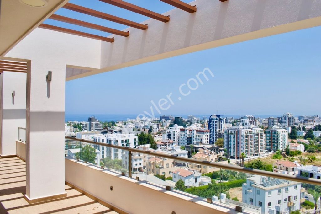 Girne Merkez’de 3+1 Satılık Penthouse | Dublex | Rezidans 