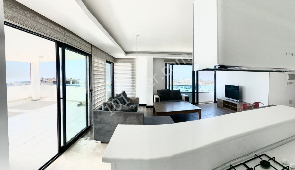 2 + 1 Penthouse for Sale in Kyrenia Center | Modern | Wide Terrace