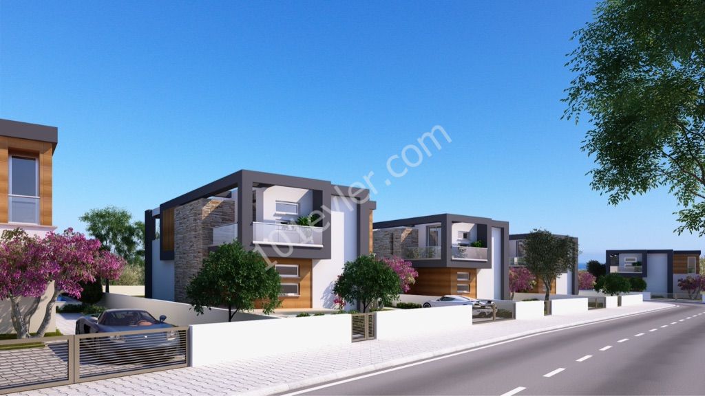 4+1 Villa zum Verkauf in Kyrenia Chatalköy / Pool und ruhig ** 