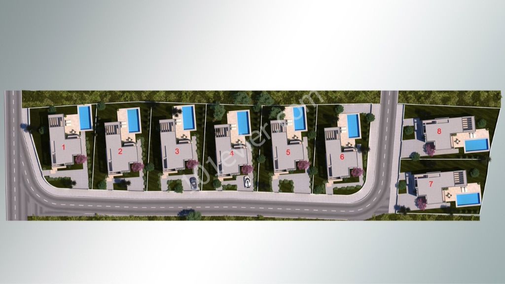 Girne Çatalköy’de 4+1 Satılık Villa | Havuzlu ve Sessiz