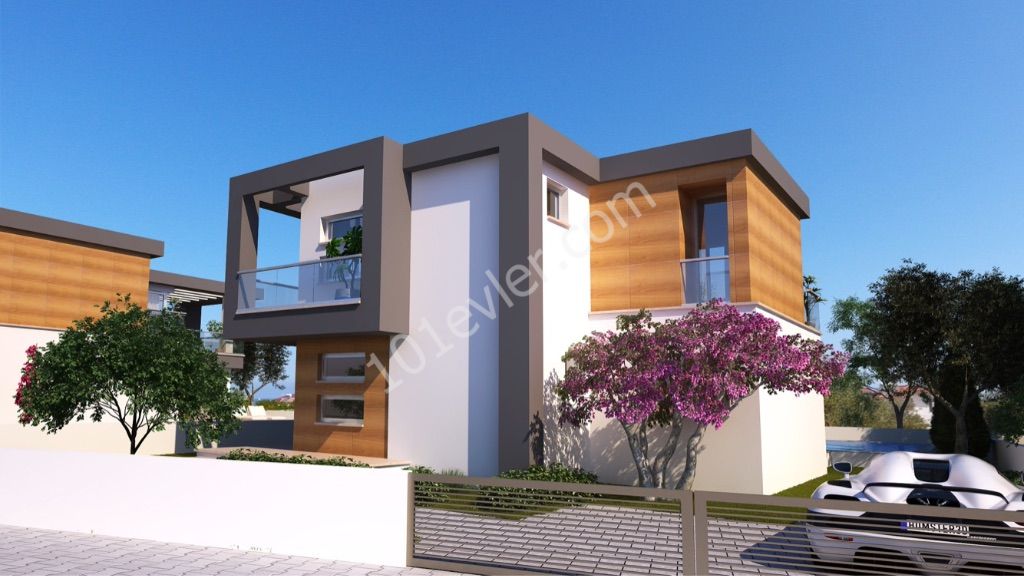 4+1 Villa zum Verkauf in Kyrenia Chatalköy / Pool und ruhig ** 