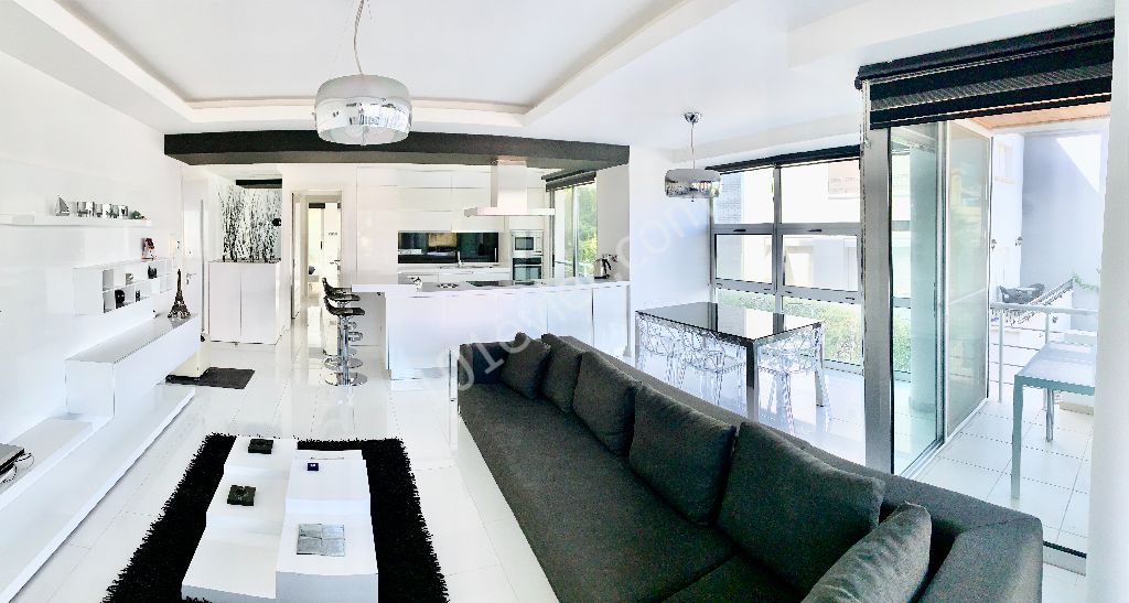 Flat for Sale in Kyrenia Center 2 + 1 | 35 m2 Garden | Modern Design