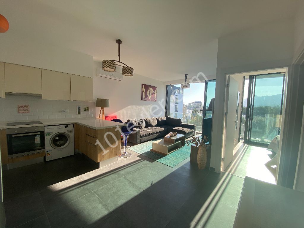 2 + 1 Flat for Rent in Kyrenia Center | Furtinure and White Goods are Included