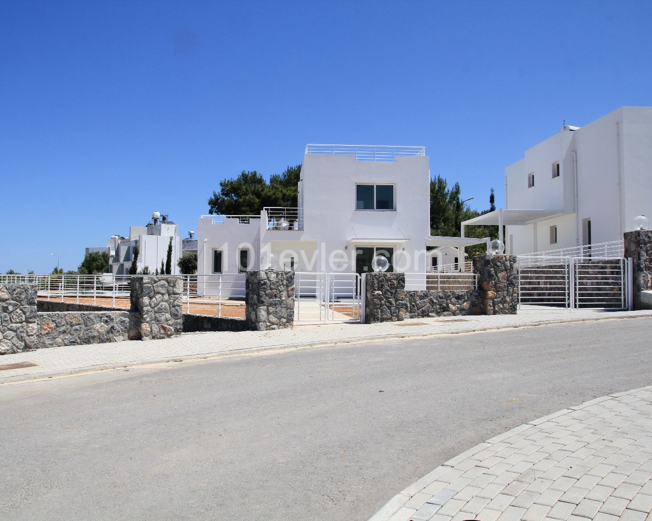 Kyrenia Esentepe / 5+1 Neue Villa zum Verkauf / Panorama Meer und Berg Manazarali / Privater Pool / großer Garten ** 