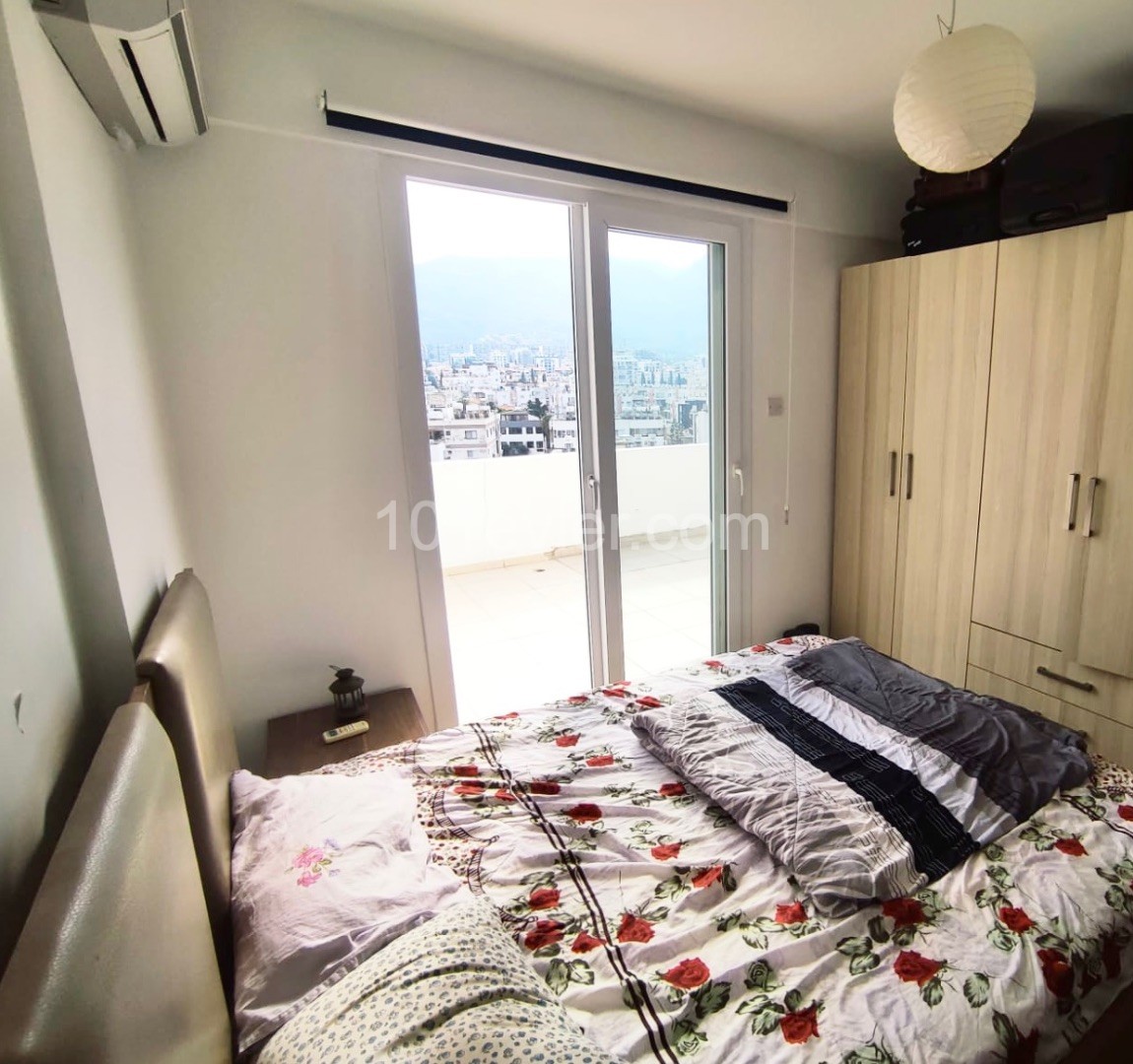 Girne Kaşgar’da 2+1 Satılık | Penthouse Daire| Deniz ve Dağ Manzaralı | Fırsat Fiyat