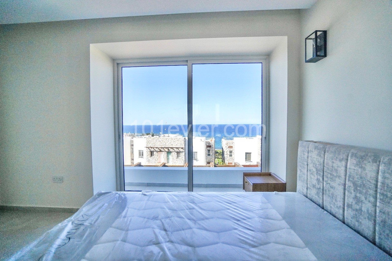  Kyrenia Bahceli |Uncut Sea View | 100mt Away From Sea |3 bedrooms Penthouse