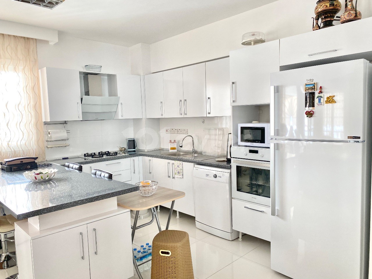 Girne Merkez | 107m2 Yaşam Alanı | 2+1| Ortak Havuz