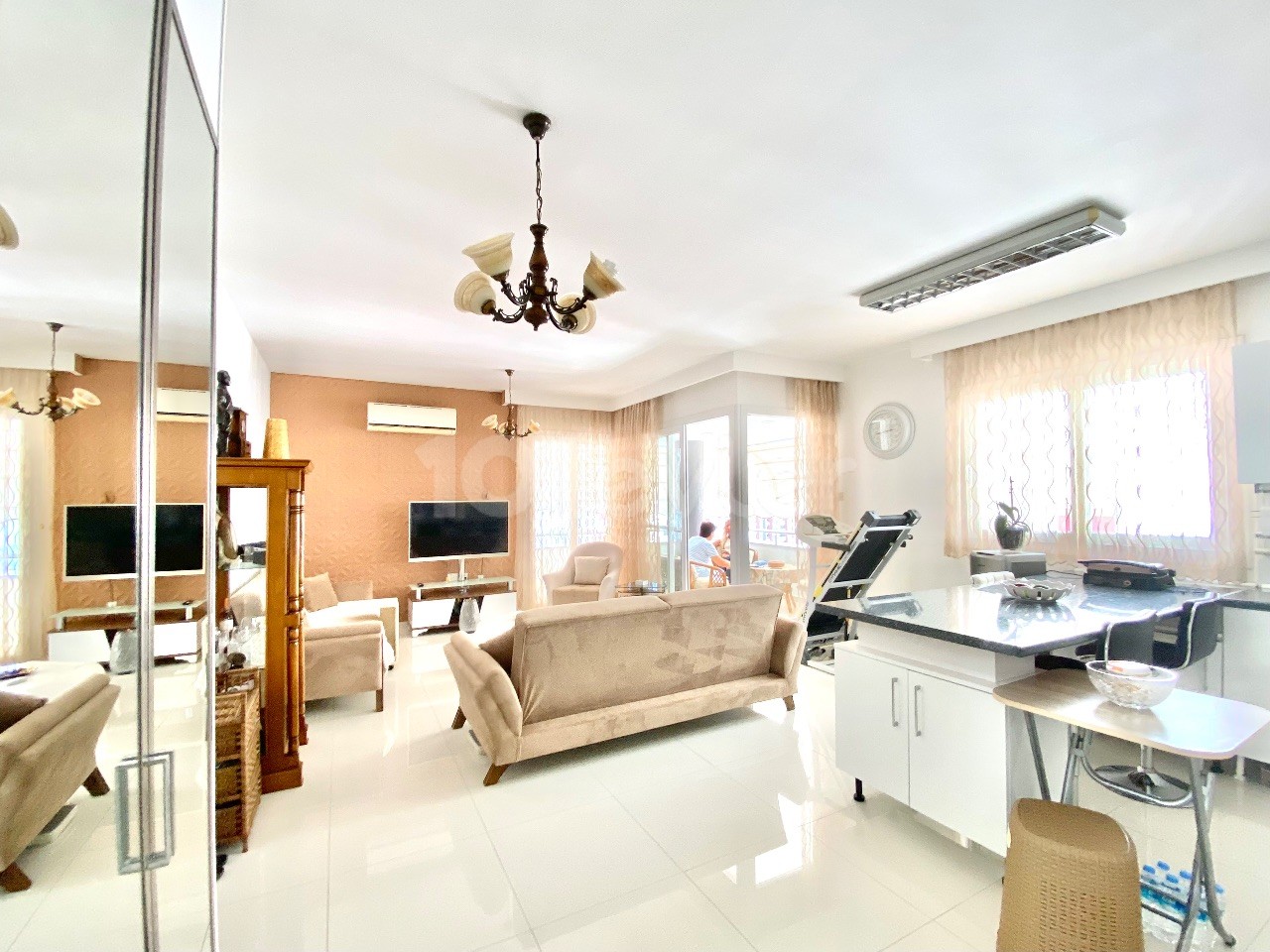 Kyrenia Center | 107m2 Living Area | 2+1| Shared Pool ** 