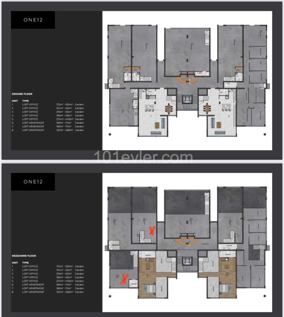 Girne Bellapais Road | 215m2 Shop For Sale| |Private Garden Use | Last 2 Stores Remaining ** 