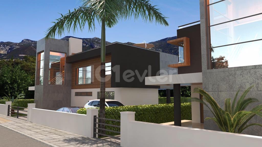 Girne, Ozanköy | Lüks 4+1 Villa| 860m2 Bahçe | Özel Havuz