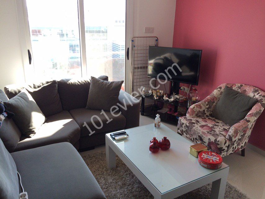 2+1 furnished flat for rent  on Salamis road in front of New Lemar for 9 months