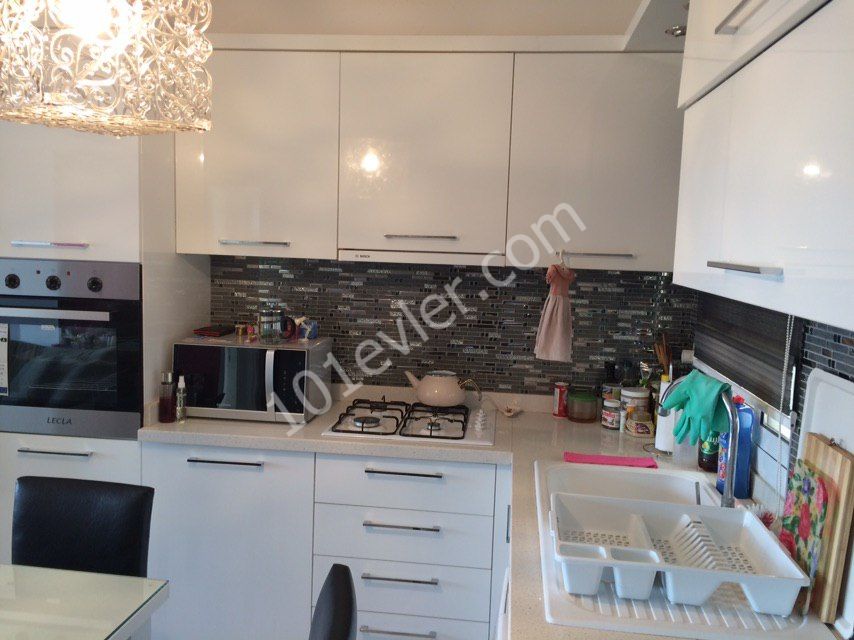 2+1 furnished flat for rent  on Salamis road in front of New Lemar for 9 months