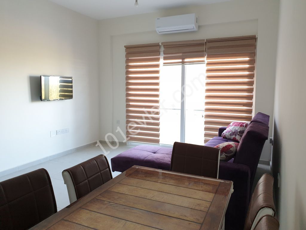 1+1 all brand new furnished flat for rent  on Gülseren