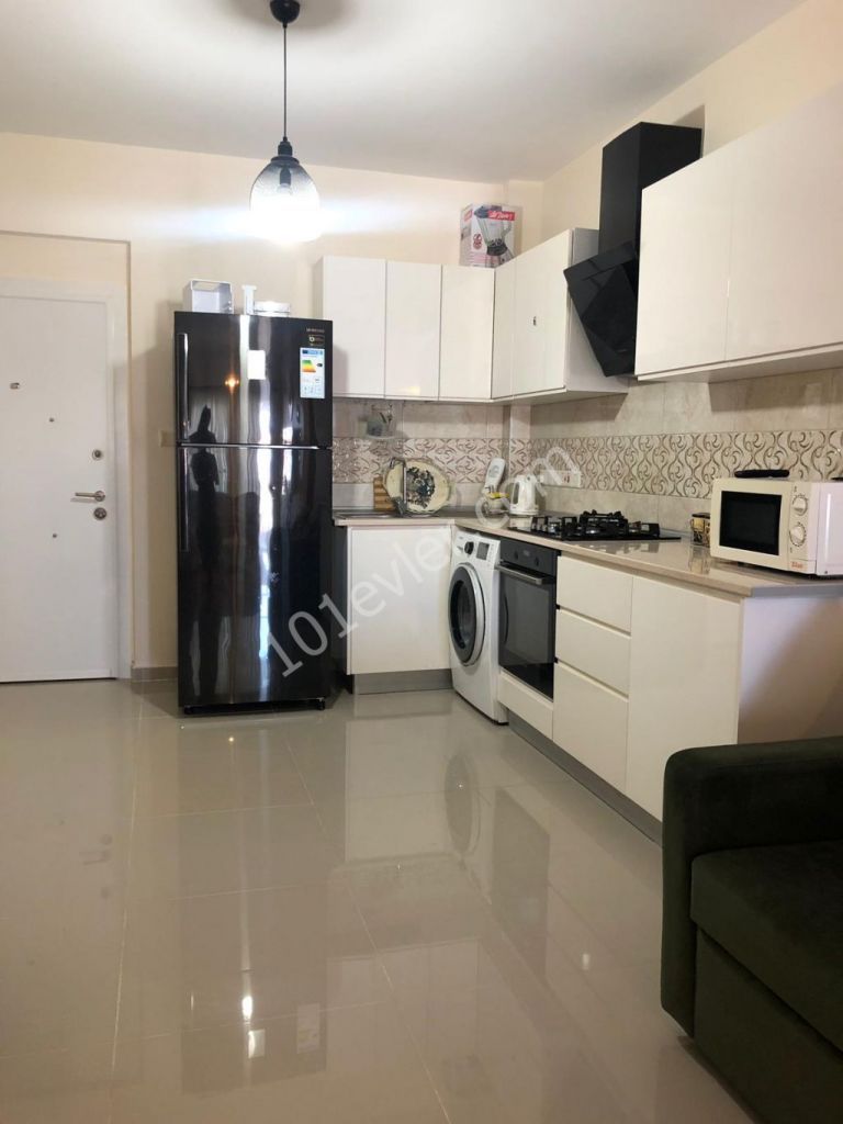 Kıralık 1+1 lüks eşyalı daire Longbeachte