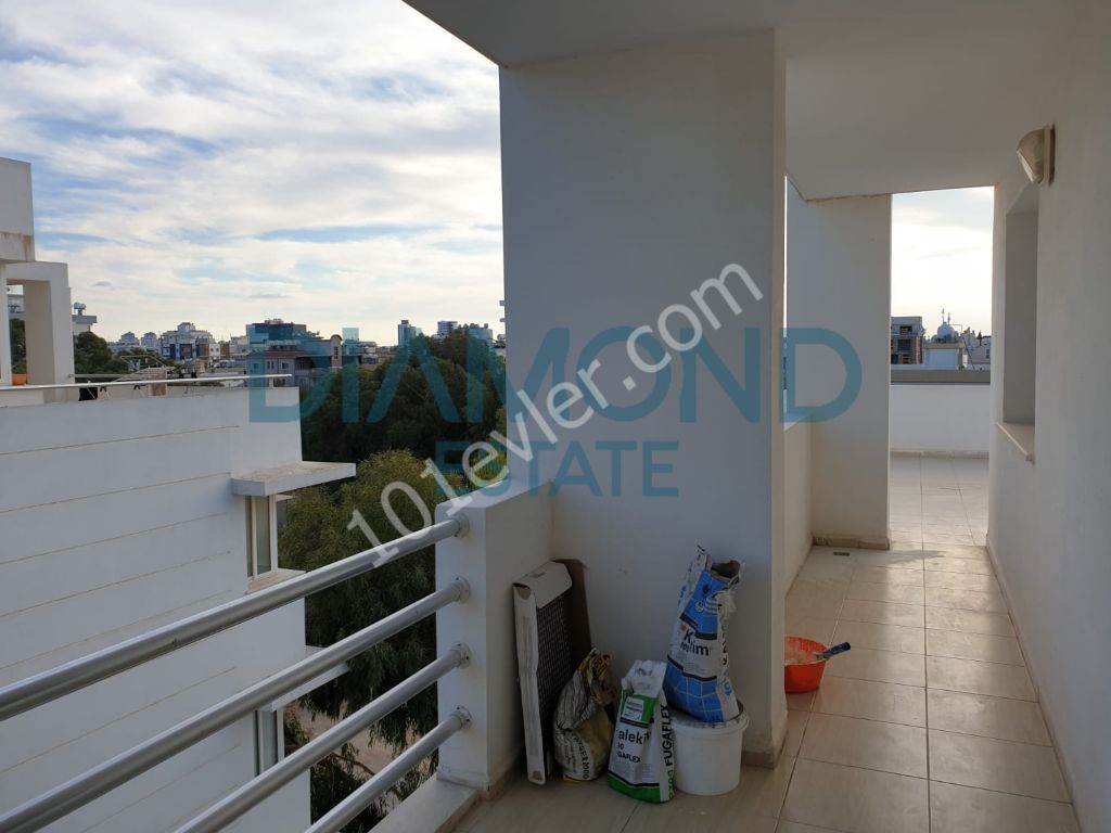 2+1 furnished penthouse for rent in Famagusta Gülseren