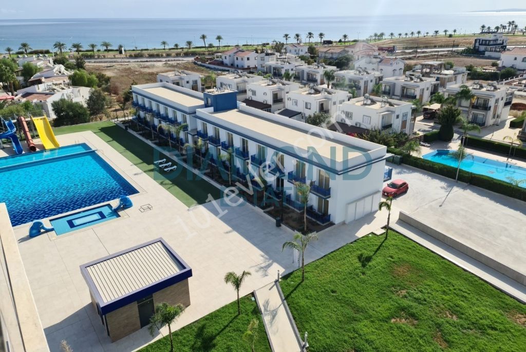 Long Beach, İskele'de Deniz Manzaralı Kiralık Studio Daire