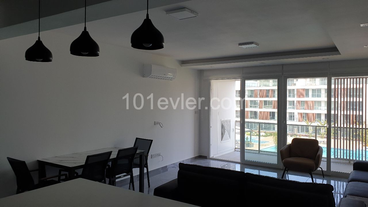 2+1 ,110 m² brand new flat for sale in Courtyard ** 