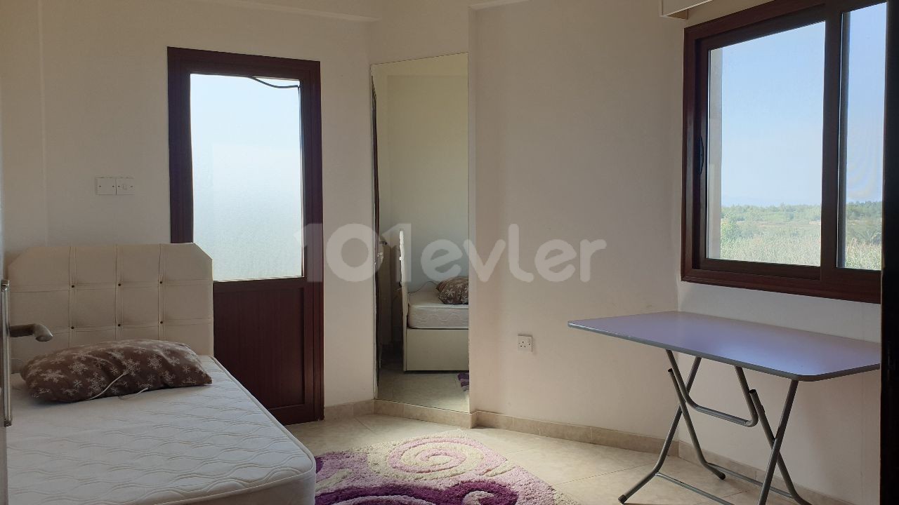 3+1 apartment for sale in Gulserende with Turkish cob and sea view ** 