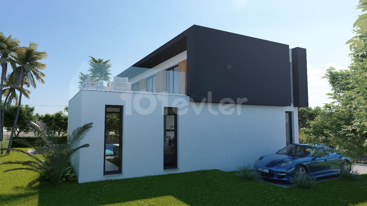 3+1 Luxury Villas with Private Pool, Large Garden in Salamis, Cyprus ** 