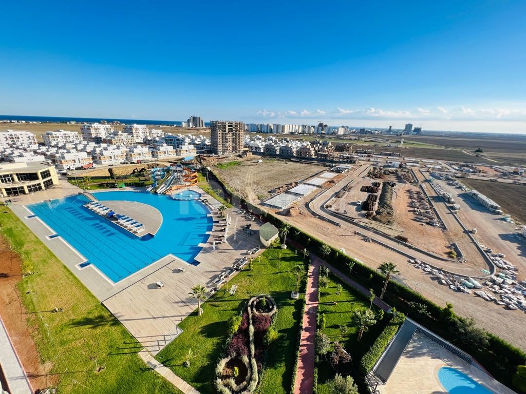 Long Beach, Iskele’de Deniz Manzaralı 2+1 Kiralık Daire