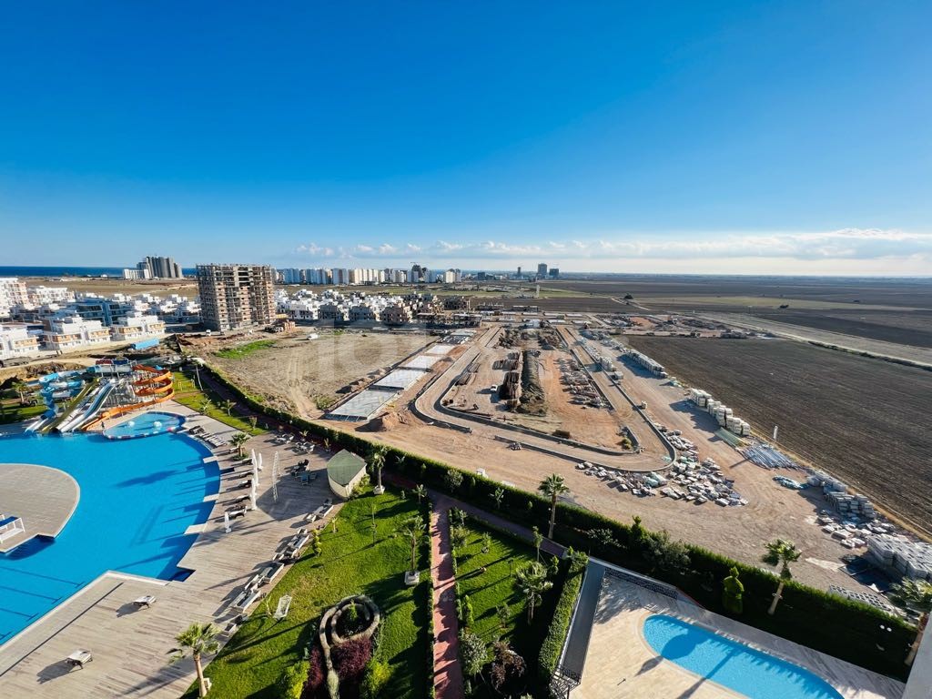 Long Beach, Iskele’de Deniz Manzaralı 2+1 Kiralık Daire