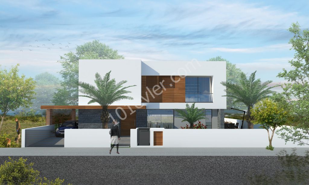 LUXURIOUS 4 BEDROOM VILLA WITH A PRIVATE POOL IN KYRENIA CATALKOY !